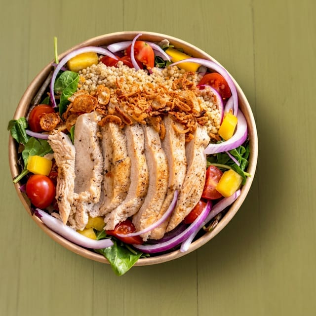 "Keow Waan" Thai Green Curry Salad.