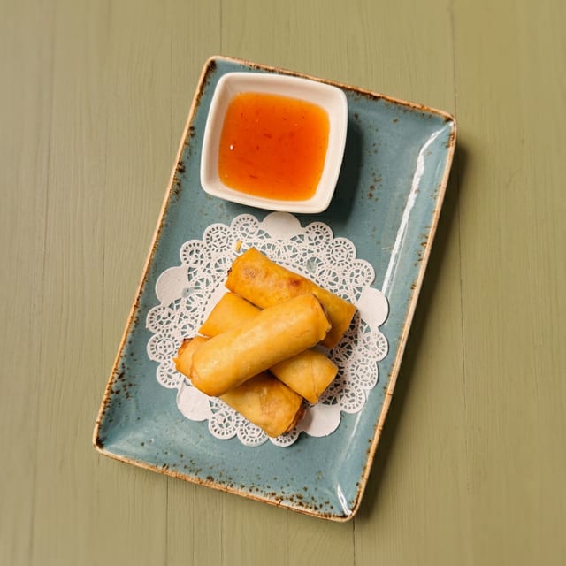 Crispy Spring Rolls.